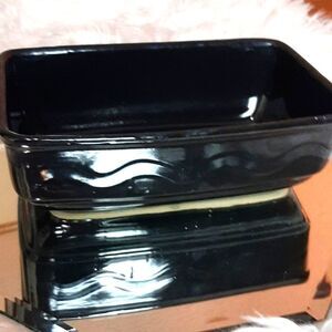 Hubert  Black  Stone‎ Wear Baking Load  10Lx6Wx4  Deep